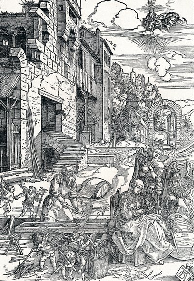 Svatá rodina v Egyptě, c1501-1502, 1906 od Albrecht Dürer