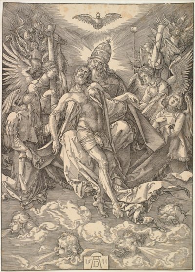 Nejsvětější Trojice od Albrecht Dürer