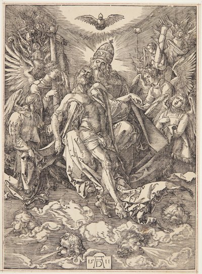 Nejsvětější Trojice od Albrecht Dürer