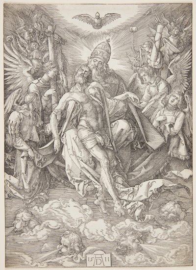 Nejsvětější Trojice od Albrecht Dürer