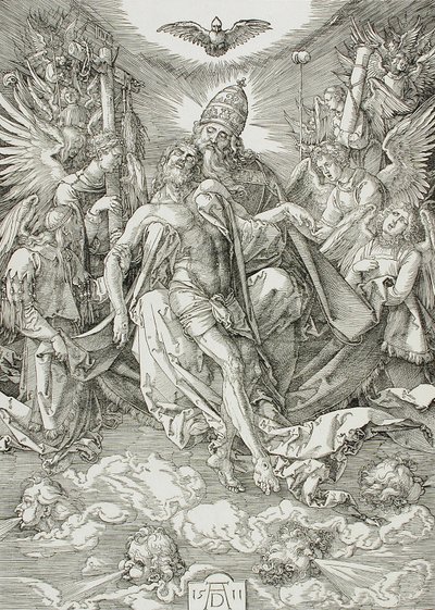 Nejsvětější Trojice od Albrecht Dürer