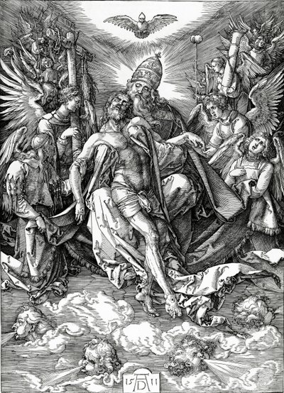 Nejsvětější Trojice, 1511 od Albrecht Dürer