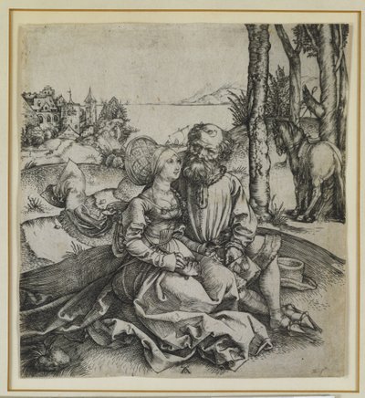 The Ill Assorted Couple, c.1495 od Albrecht Dürer