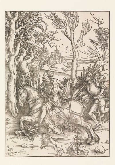 Rytíř a Landsquenet od Albrecht Dürer