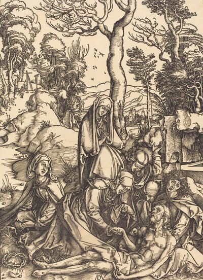 Pláč, c. 14981499. od Albrecht Dürer