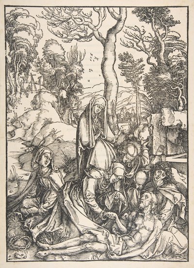 The Lamentation, od The Large Passion.n.d. od Albrecht Dürer