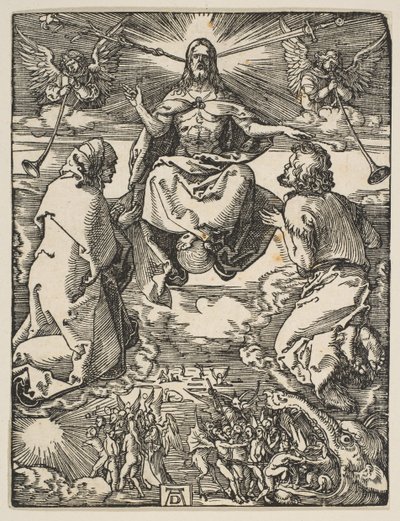 Poslední soud, z Malé vášně, ca. 1510. od Albrecht Dürer