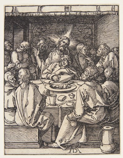 Poslední večeře od Albrecht Dürer