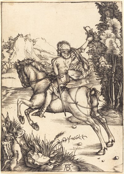 Malý kurýr od Albrecht Dürer