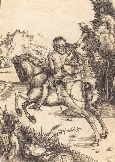 Malý kurýr, c. 1496. od Albrecht Dürer