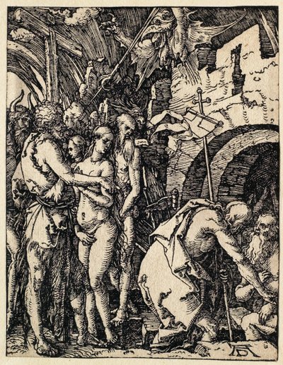 Malé pašije: Kristus v limbu od Albrecht Dürer