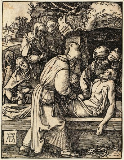 Malé pašije: Snímání z kříže od Albrecht Dürer
