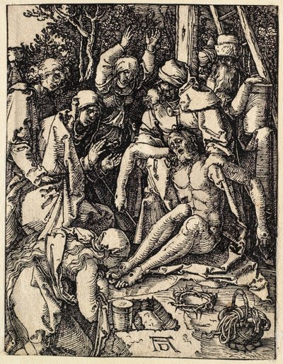 Malé pašije: Oplakávání od Albrecht Dürer