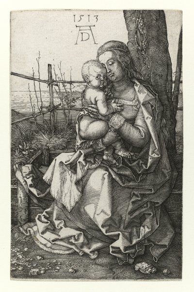 Madona sedící u stromu, 1513 od Albrecht Dürer