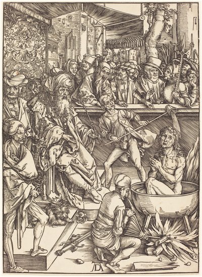 Umučení svatého Jana od Albrecht Dürer