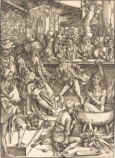 Umučení svatého Jana od Albrecht Dürer