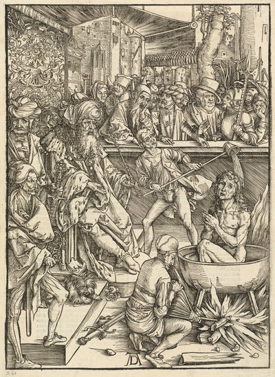 Umučení svatého Jana od Albrecht Dürer