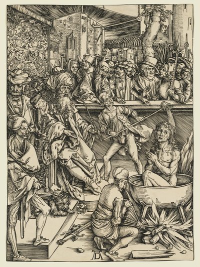 Mučednictví svatého Jana od Albrecht Dürer