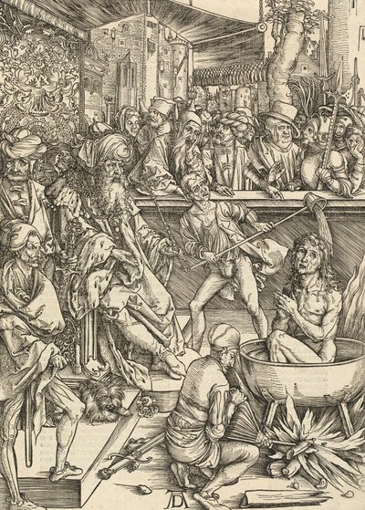 Umučení svatého Jana, 1498. od Albrecht Dürer