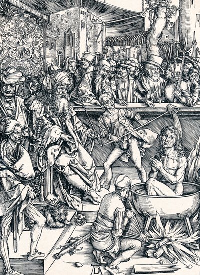 Umučení svatého Jana, 1498 1906 od Albrecht Dürer