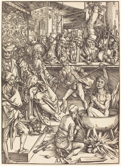 Umučení svatého Jana Evangelisty od Albrecht Dürer