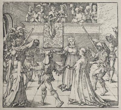 Maškaráda. od Albrecht Dürer
