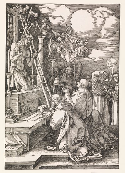 Mše sv. Řehoře od Albrecht Dürer