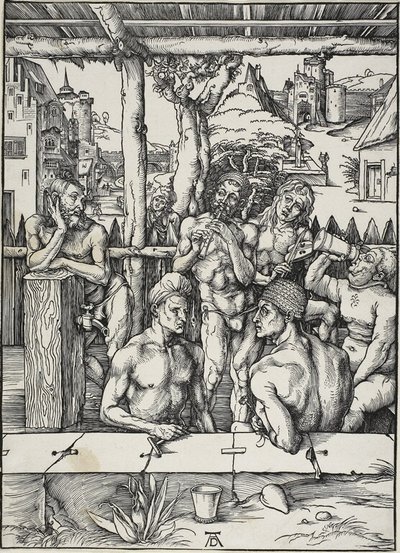 Pánská koupel od Albrecht Dürer