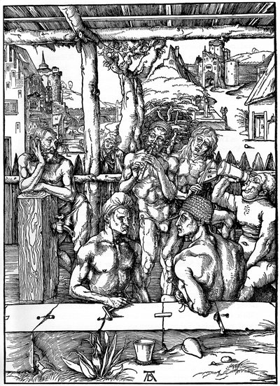Pánské lázně, 1497-1498, 1936 od Albrecht Dürer