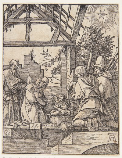 Narození Páně od Albrecht Dürer