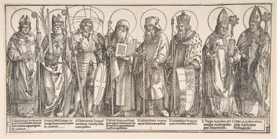 Svatí patroni Rakouska, 1515-17. od Albrecht Dürer