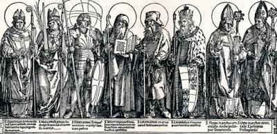 Svatí patroni Rakouska, 1515 1906 od Albrecht Dürer