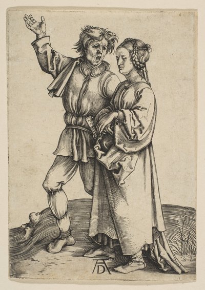 Rolník a jeho žena, ca. 1497. od Albrecht Dürer