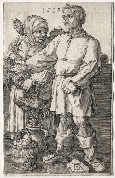 Rolníci na trhu od Albrecht Dürer
