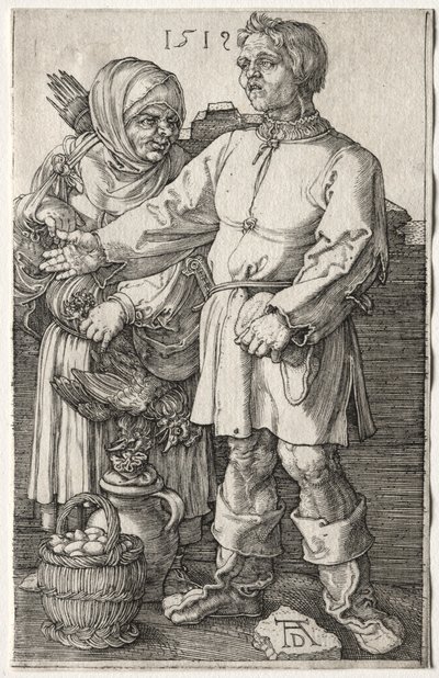 Rolníci na trhu, 1519. od Albrecht Dürer
