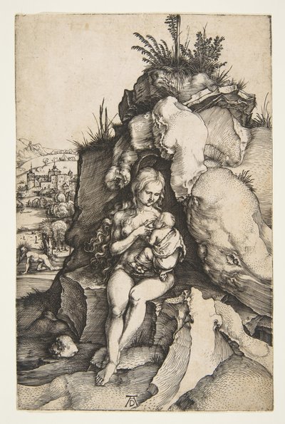 Pokání svatého Jana Zlatoústého, ca. 1496. od Albrecht Dürer