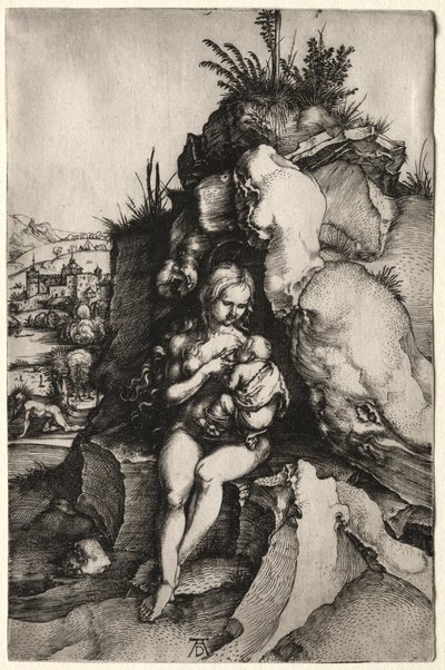 Pokání svatého Jana Zlatoústého. od Albrecht Dürer