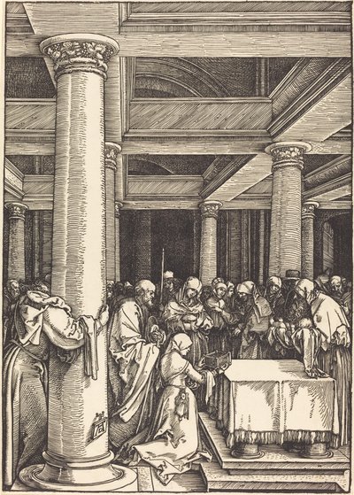 Představení Krista v chrámu od Albrecht Dürer