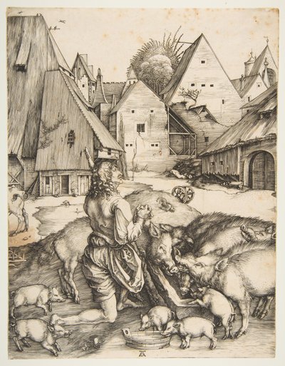 Ztracený syn od Albrecht Dürer