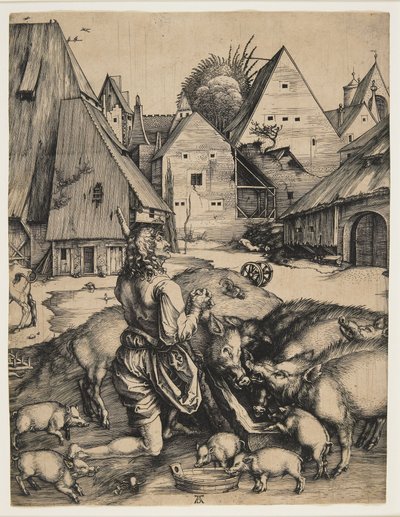 Ztracený syn od Albrecht Dürer