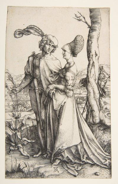 Promenáda, ca. 1498. od Albrecht Dürer