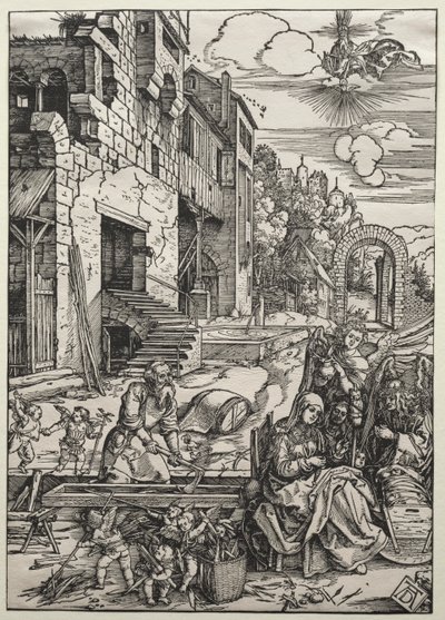 Odpočinek v Egyptě od Albrecht Dürer