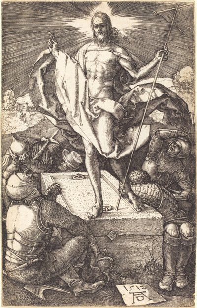 Vzkříšení od Albrecht Dürer