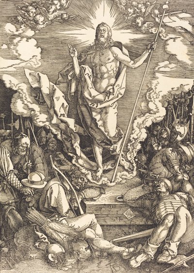 Vzkříšení, 1510. od Albrecht Dürer