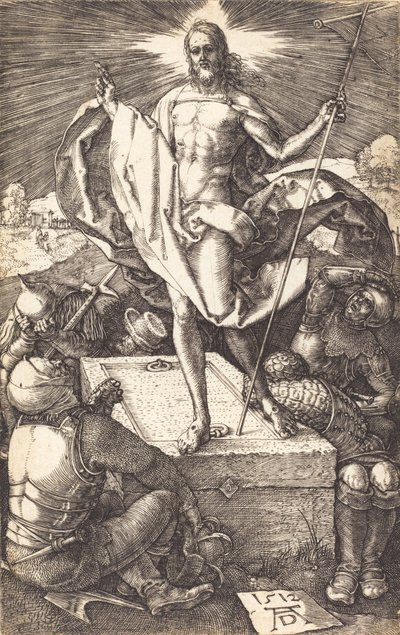 Vzkříšení, 1512. od Albrecht Dürer