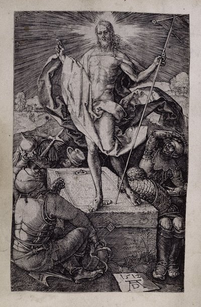 Vzkříšení, 1512 od Albrecht Dürer