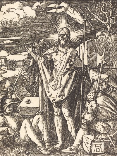 Vzkříšení, pravděpodobně c. 15091510. od Albrecht Dürer