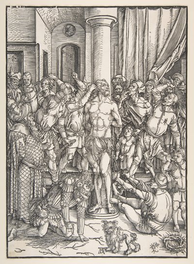 Bičování Krista od Albrecht Dürer