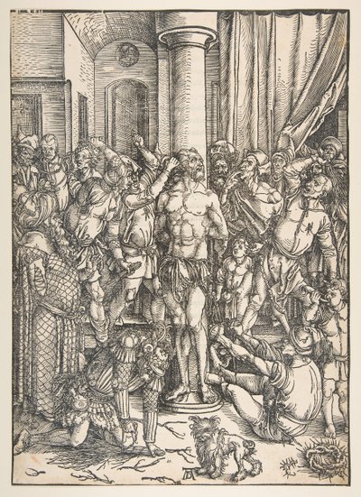 Bičování Krista.n.d. od Albrecht Dürer