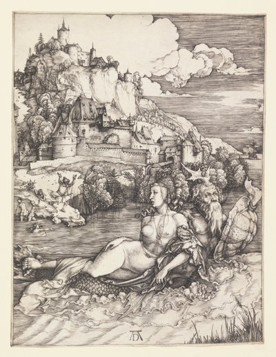 Mořská příšera od Albrecht Dürer